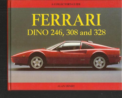 Ferrari dino 246 308 328 mrp collectors guide by henry 288gto f40 mondial 8 book