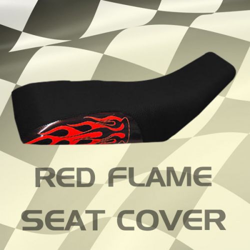 Honda trx90 93-03  red flame seat cover  #kli15752 olj7762