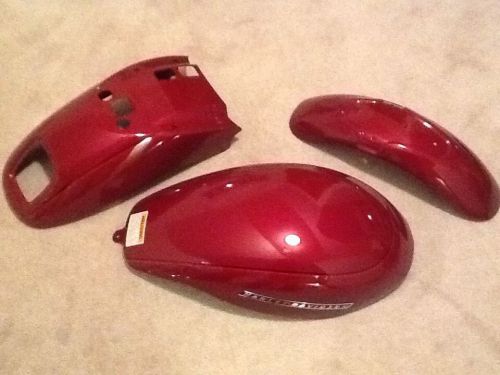 New v-rod vrsc 3 piece oem brandy wine color paint set beautiful