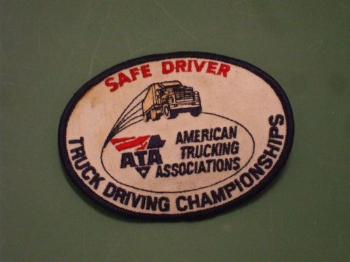 Ata american truck drivers association truck driving championships patch