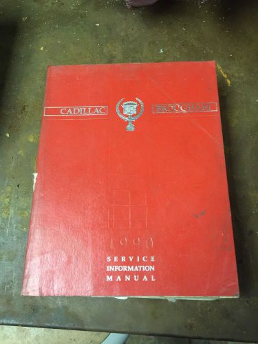 1990 cadillac brougham service manual
