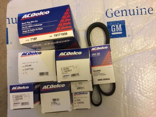 Lot of 8 assorted tune up parts genuine gm oem