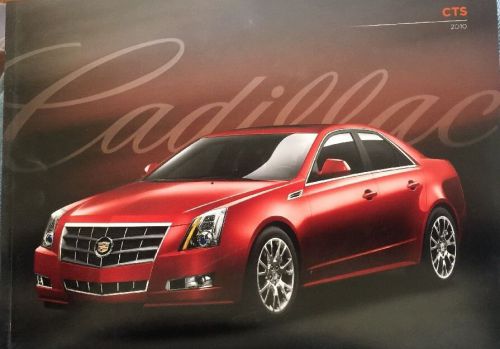 2010 cadillac cts brochure