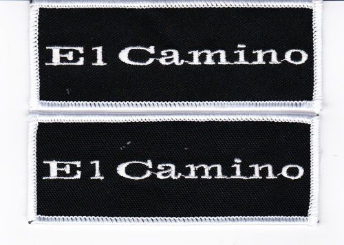 Chevy el camino 1.5x4 sew/iron on patch emblem badge embroidered hot rod car