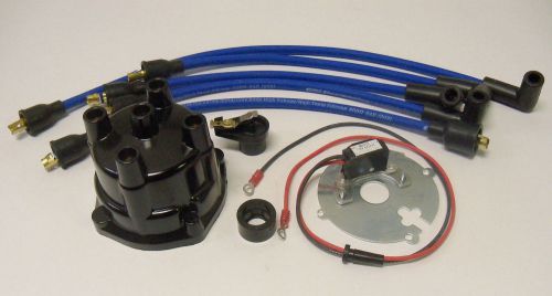 Electronic ignition conversion upgrade kit for mercruiser 2.5l 3.0l 120 140 hp