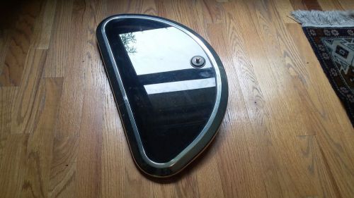 Cobalt 490925 bomar n1062-10hx-wbp boat d-shaped ventilation hatch / window