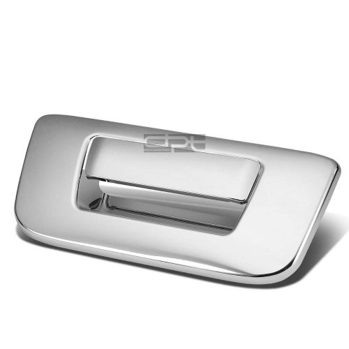 For gmt900 silverado/sierra chrome truck tailgate cargo door handle cover trim