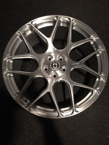 Hre p40sc brushed clear with michelin pilot super sport tires - audi s5