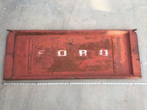 Vintage 1950&#039;s 60&#039;s 55 56 57 58 59 61 62 63 ford pickup tail gate tailgate bench