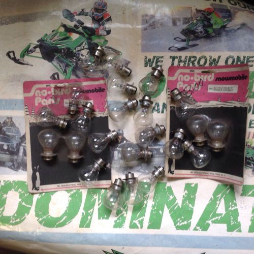 22 new vintage arctic cat snowmobile headlight bulbs 12v 35 and 12v 45 watt