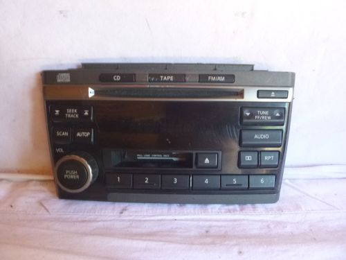 02-03 nissan maxima radio cd cassette face plate pn-2431d pb6844