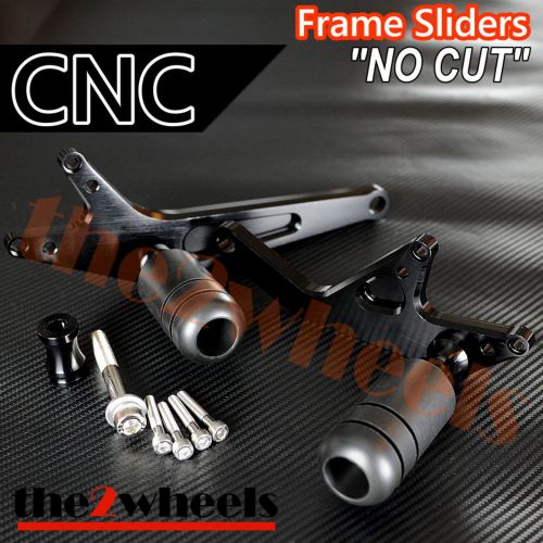 Cnc frame sliders - right side only - for honda cbr500r / cbr400r (2013+)