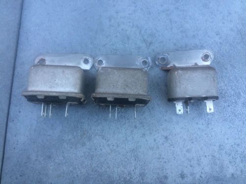 66 67 dodge charger oem hidden headlight relay set of 3 very rare tested works