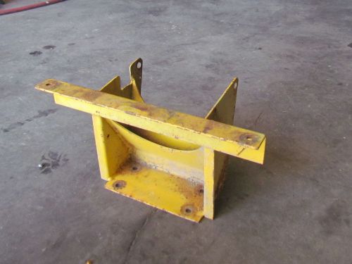 Vintage crosley industrial engine mount, test stand? steel hand crank hole