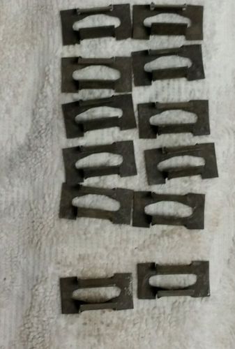 Nos amc bumper guard trim to rail clips hornet gremlin