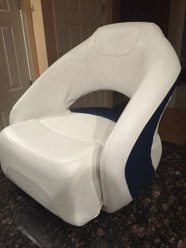 Wise boat seat captain&#039;s chair flip-up bolster