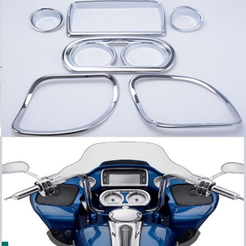 Inner fairing speedometer radio speaker trim for 2015-2016 harley road glide