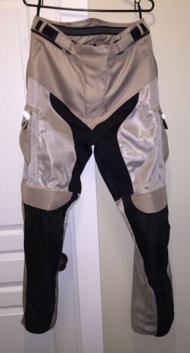 Bilt explorer air mesh men&#039;s adventure dual sport textile motorcycle pants - 34