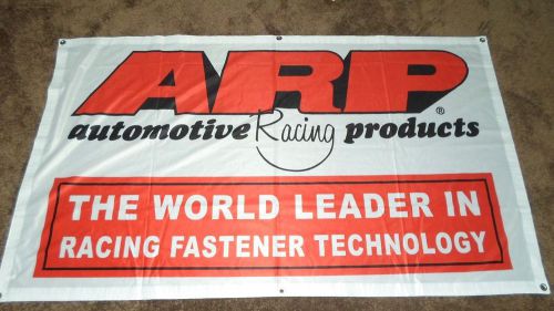 Arp automotive racing products ~  banner ~ ready to hang ~ 3&#039; x 5&#039; new