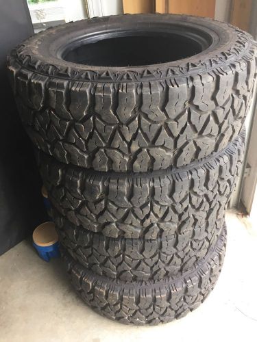 Fierce attitude tires by goodyear 275/65/18