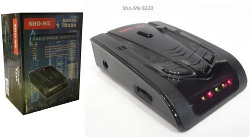 Sho-me 8220 brand new radar/laser detector - 360 degree - total protection