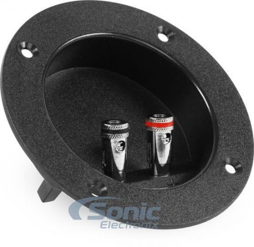 Xscorpion t4g 4&#034; platinum plated binding post subwoofer box terminal