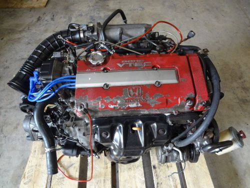 Jdm honda integra 96-97 b18c vtec dohc type r engine 5 speed lsd transmission