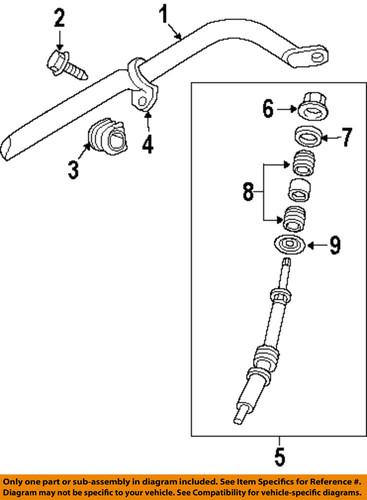 Mopar oem 5135731ac stabilizer bar-stabilizer link