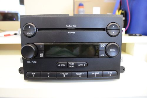 Ford explorer factory radio, am fm 6cd mp3 with steering control input