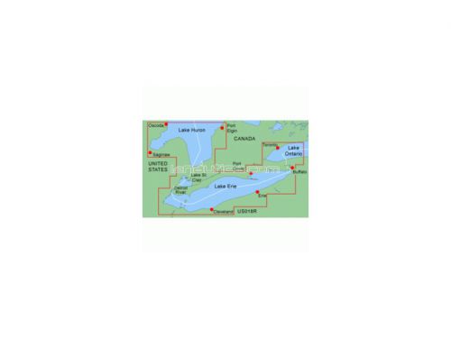 Garmin  lake erie lake st clair same coverage as mus018r data card chart