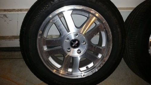 Michelin tires and rims off a 2007 mustang  4 michelin premier 235  55 r17