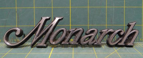 Ford mercury monarch emblem nameplate d54b-16b114-ac