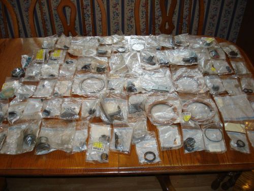 Nos huge lot of  (70) genuine ford parts in sealed bags