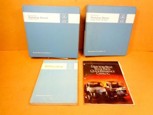 Mercedes benz l model trucks  &amp; engine om 366la workshop &amp; maintenance manuals