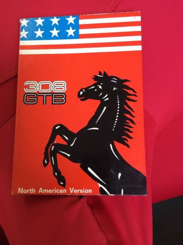 Ferrari 1975-76 owners manual north american version