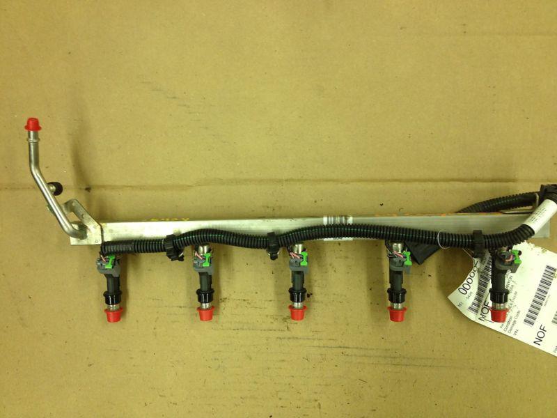 2004 gmc canyon fuel rail with injectors 12586684 25364984