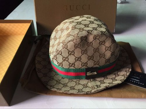 New gucci hat, men &#039;s/participants, canvas fisherman cap, adjustable, the size