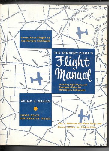 Student Pilot's Flight Manual William Kershner 5th Edition 1979, US $20.00, image 1