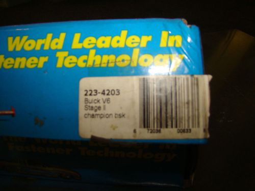 New arp head stud kit 223-4203 buick v6 stage ii w/champion heads 12 point nuts