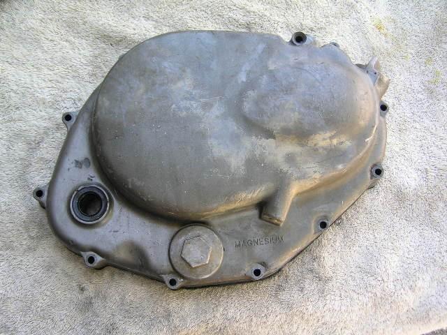 Honda xl 350 1974 clutch case side cover nice ahrma 75 76 250 xl350 flat track