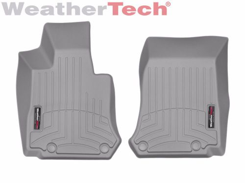 Weathertech floor mats floorliner for mercedes glc-class - 2016 - 1st row - grey