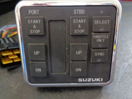 Suzuki df 300 twin engine control panel