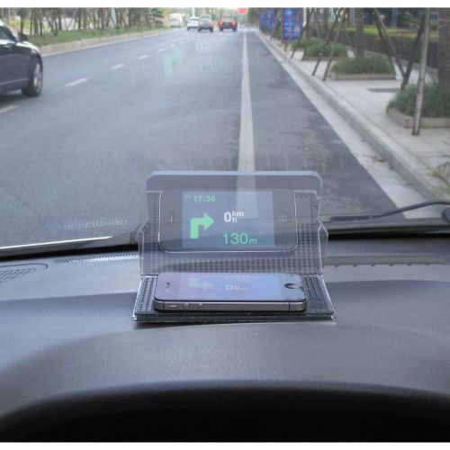 Auto car head-up display hud show vehicle speeding way navigation