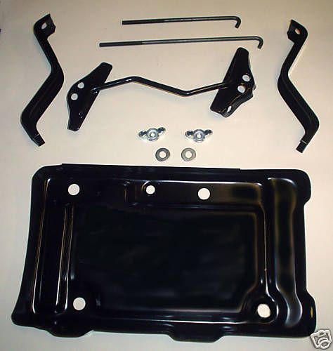 Mopar 66 67 68 69  road runner gtx charger coronet imperial battery tray kit