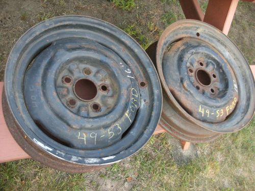 1949 1950 1951 1952 1953 ford passenger car 16&#034; wheel /rim 5 lug
