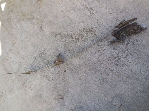 Porsche 911 door lock opening assembly ( right,passenger side) date stamped &#039;69