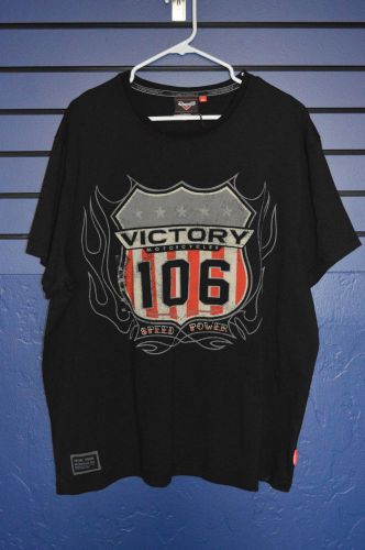 Men&#039;s victory motorcycles 106 speed power t-shirt