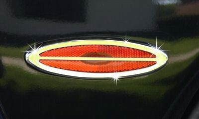 C5 corvette side marker light cover bezel chrome billet