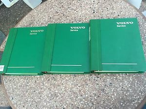 Volvo 740 760 service manual set with binders nice!