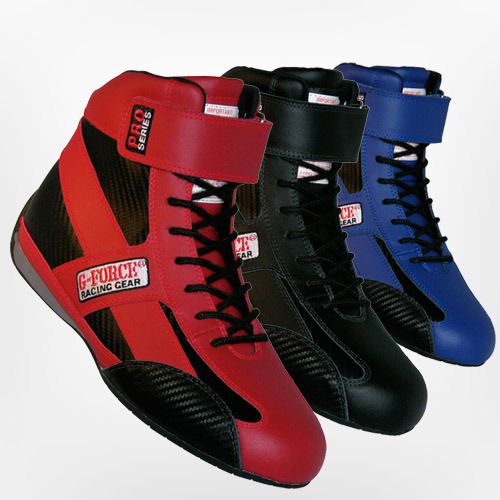 G-force racing gf 0236 pro series shoes - g-force sfi 3.3/5 rated